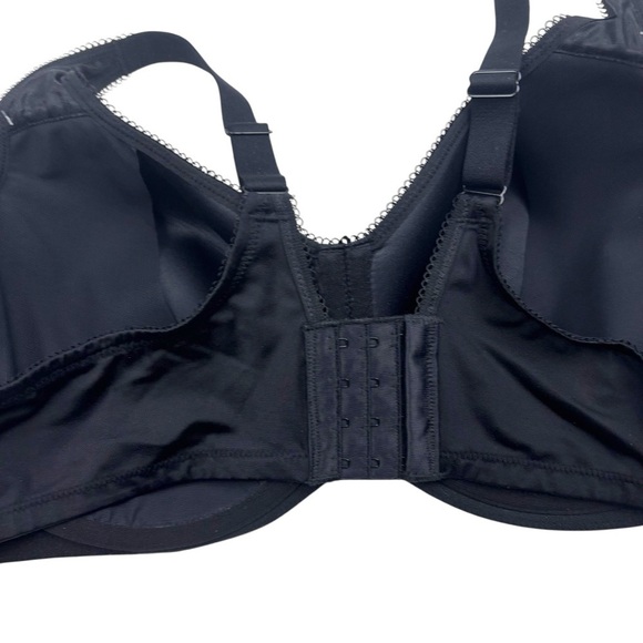 WACOAL STYLE 853192 BASIC BEAUTY SPACER UNDERWIRE T-SHIRT BLACK 46C BRA - Picture 8 of 12